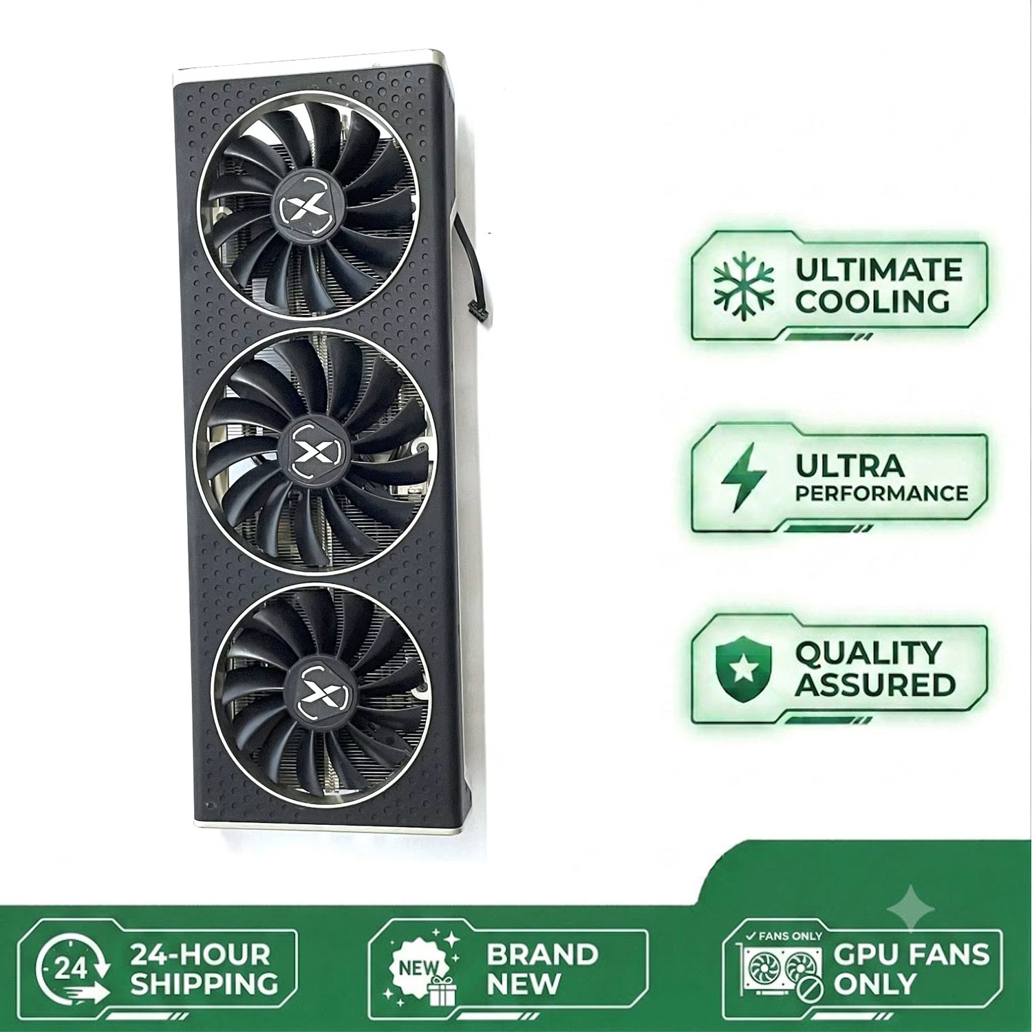 Rx 6700 Xt 12Gb Graphics Card - คูลเลอร์การ์ดจอ CF9015U12D เหมาะสำหรับการ์ดจอ XFX RX 6700