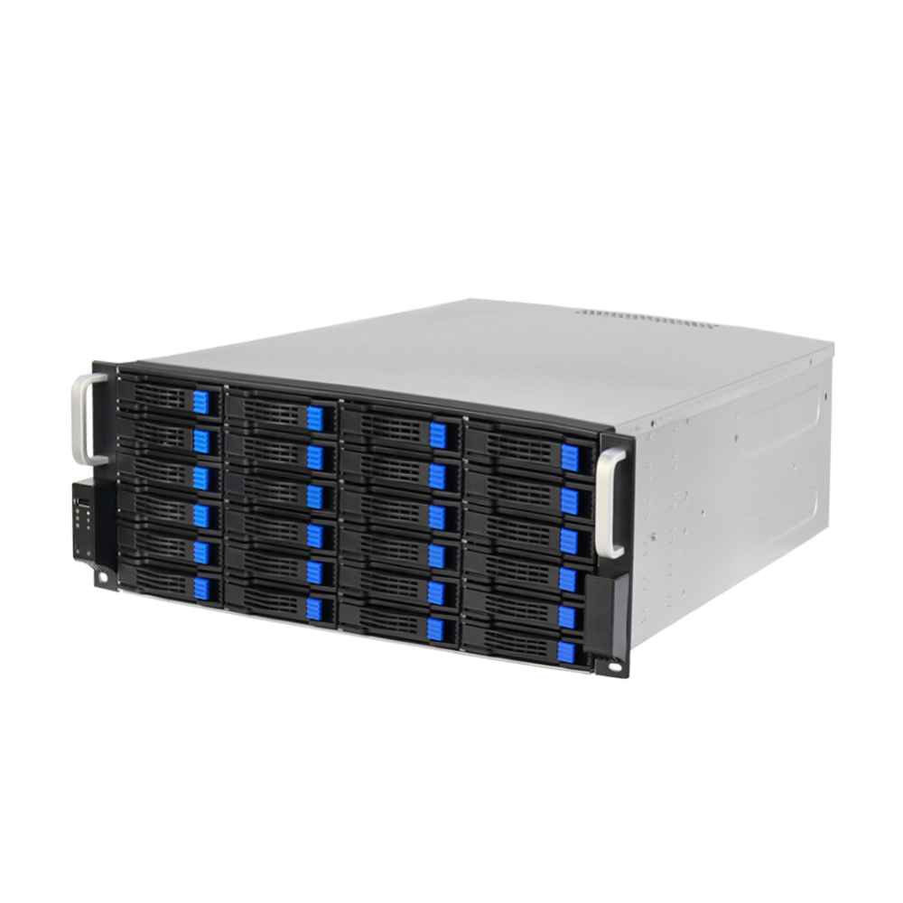 8 Gpu 4U Server Chassis - เคสเซิร์ฟเวอร์ 4U 24 ช่องใส่ฮาร์ดดิสก์ ขนาด 19