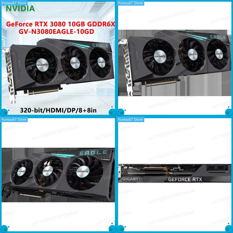 Rtx 3080 10Gb Gpu - สำหรับการ์ดจอ GIGABYTE RTX 3080 GV N3080EAGLE