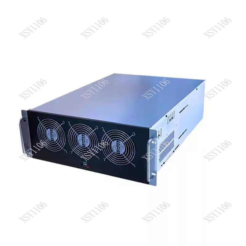 8 Gpu 4U Server Chassis - เคสคอมพิวเตอร์อุตสาหกรรม 6/8 การ์ด 4U ATX สำหรับเซิร์ฟเวอร์หลายการ์ดจอ