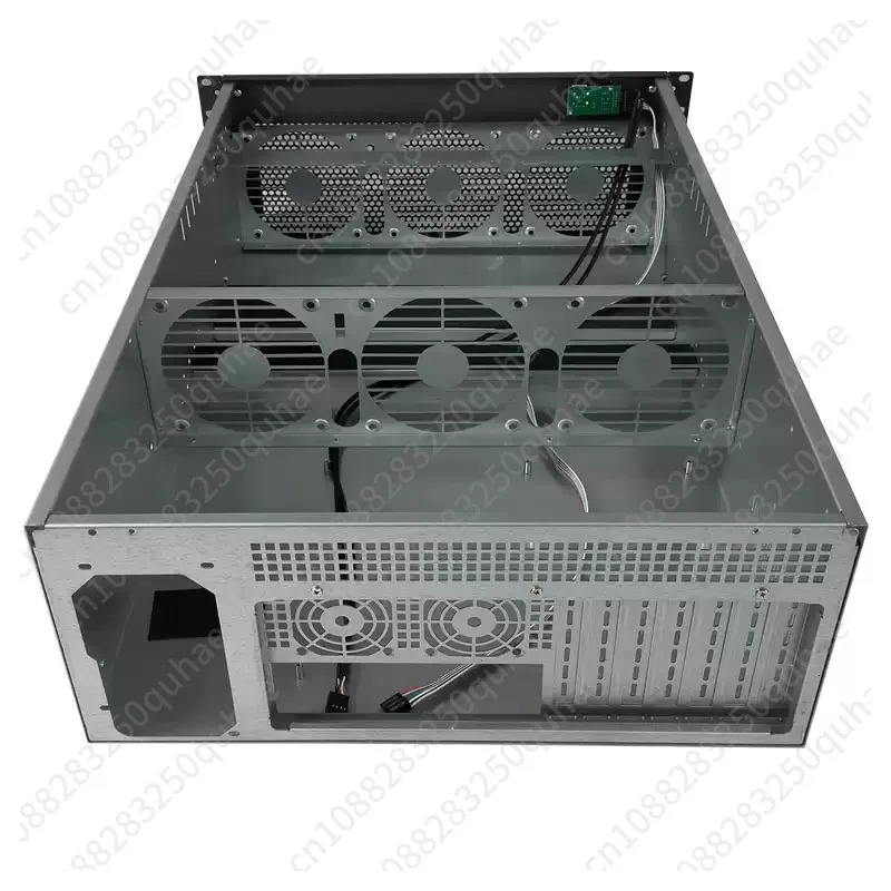 8 Gpu 4U Server Chassis - เคสใส่การ์ดจอ 4U รองรับการ์ดจอ 6/8 ตัว สำหรับห้อง