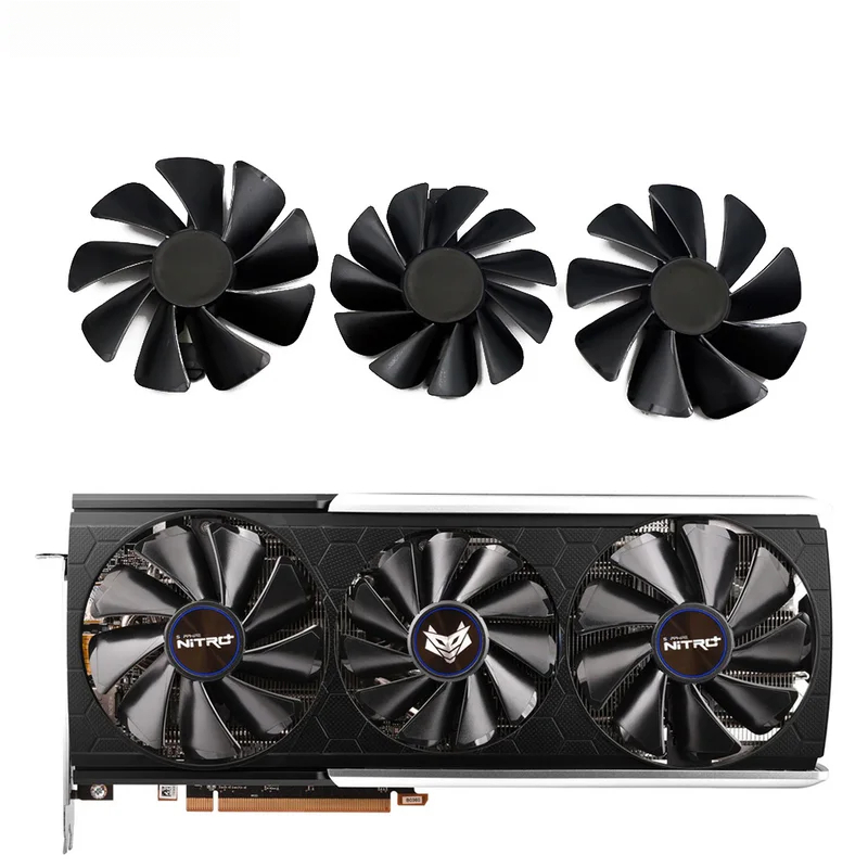 Rx 5700 Xt 8Gb Video Card - พัดลมระบายความร้อน GPU รุ่น FD10015M12D FDC10H12D9‑C สำหรับการ์ดจอ