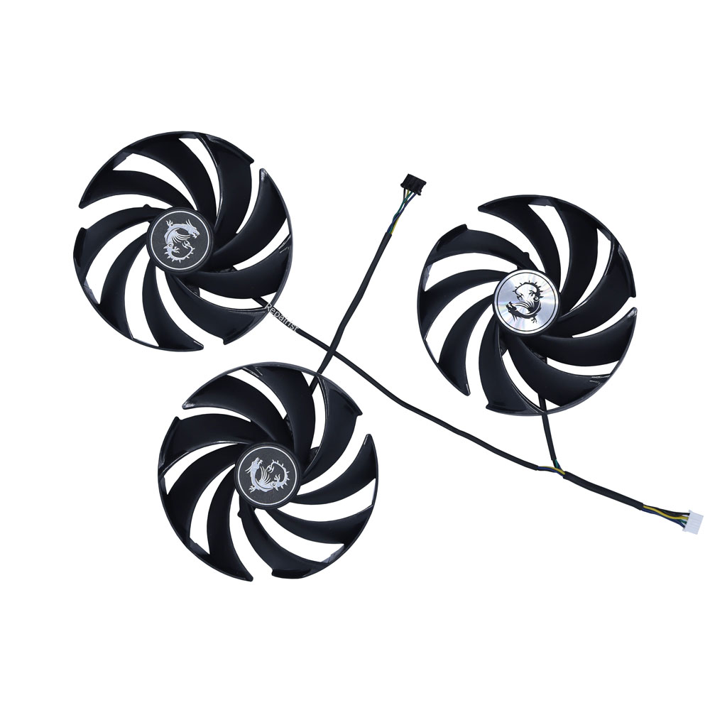 Rtx 4090 24Gb Video Card - PLD10020B12H,พัดลมการ์ดจอสำหรับ MSI RTX 4090 4080S 4080
