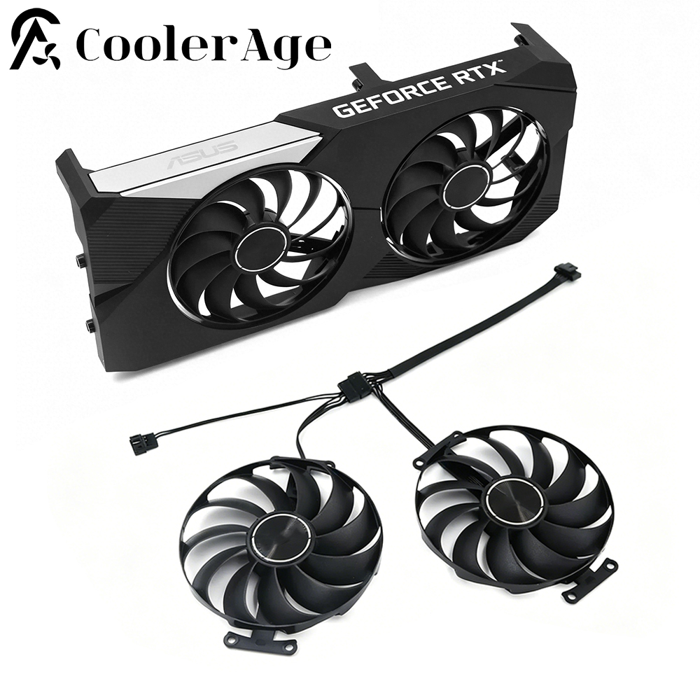 Rtx 3070 8Gb Graphics Card - พัดลมการ์ดจอสำหรับ ASUS Dual GeForce RTX 3060