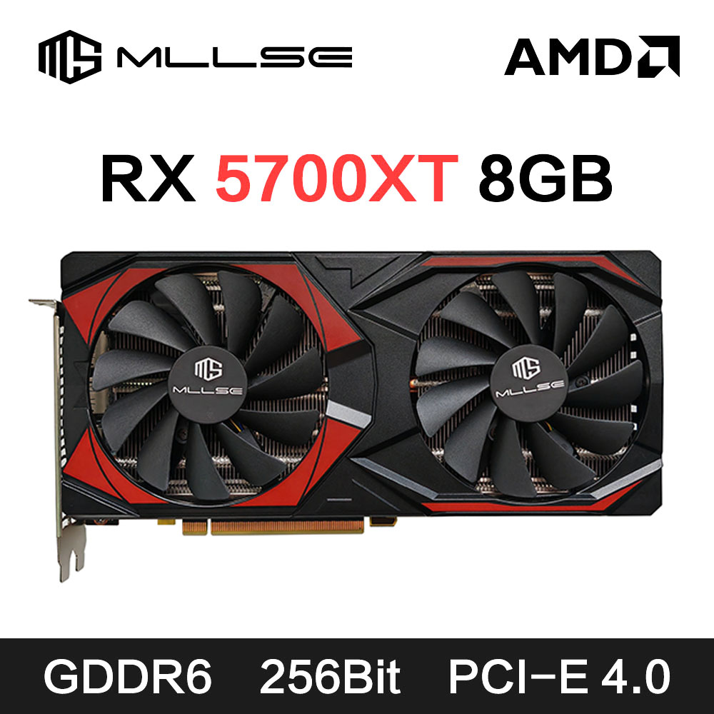 Rx 5700 Xt 8Gb Video Card - การ์ดจอ MLLSE AMD RX5700 XT 8GB