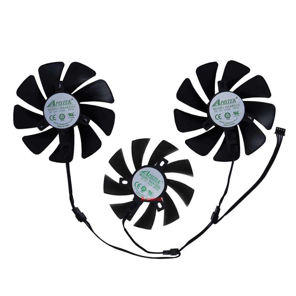 3ชิ้น/เซ็ต GA91S2H GAA8S2U DIY - Rx 6700 Xt 12Gb Graphics Card บทวิจารณ์และราคา