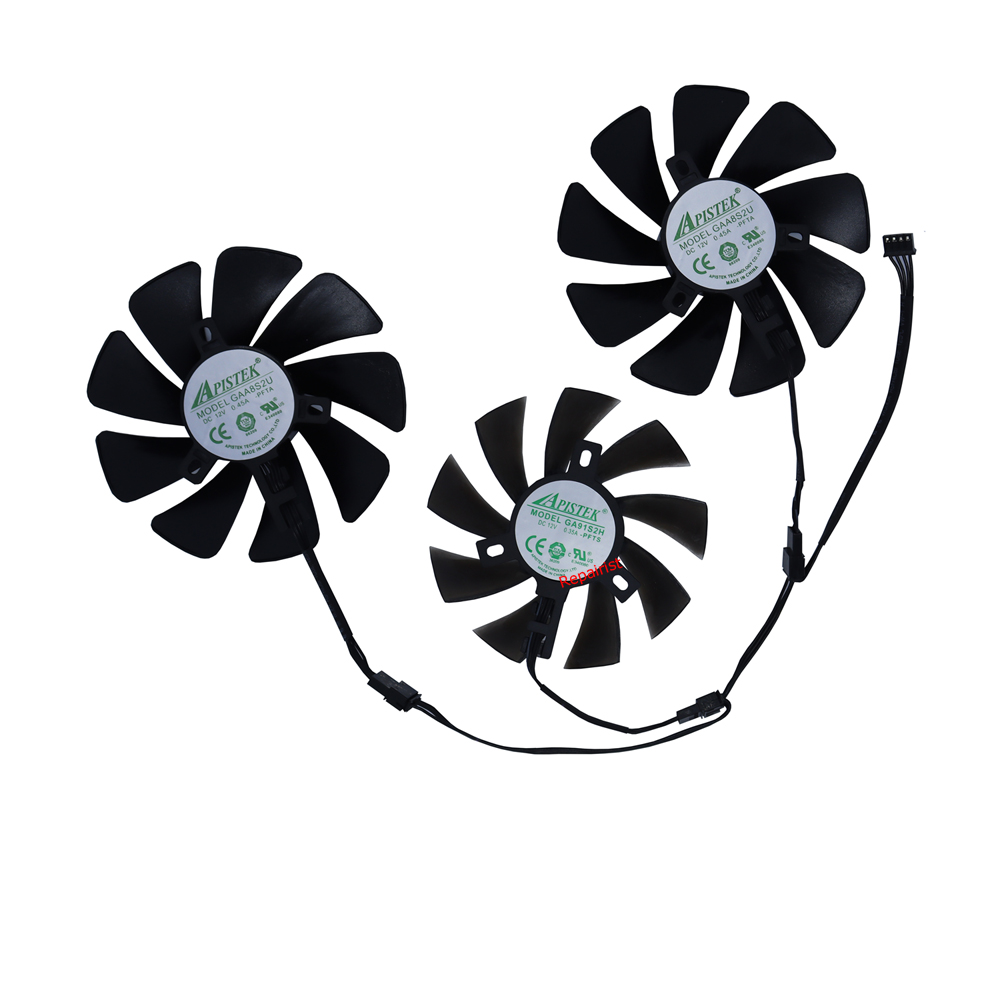 3ชิ้น/เซ็ต GA91S2H GAA8S2U DIY - Rx 6700 Xt 12Gb Graphics Card บทวิจารณ์และราคา
