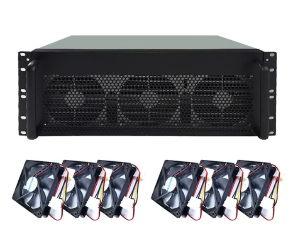 เคสเซิร์ฟเวอร์ 4U รองรับการ์ดจ - 8 Gpu 4U Server Chassis บทวิจารณ์และราคา