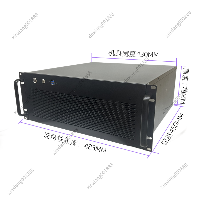 สำหรับเคสเซิร์ฟเวอร์ 4U ขนาด 3 - 8 Gpu 4U Server Chassis บทวิจารณ์และราคา