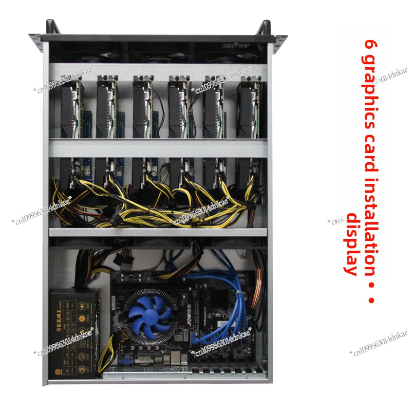 เคสใส่การ์ดจอ 4U รองรับการ์ดจอ - 8 Gpu 4U Server Chassis บทวิจารณ์และราคา