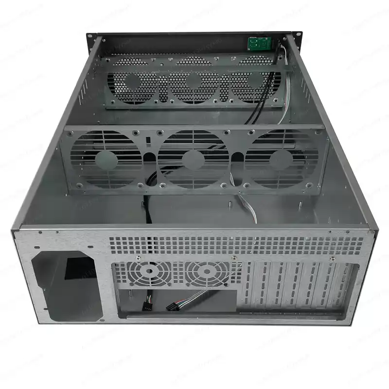 เคสใส่การ์ดจอ 4U รองรับการ์ดจอ - 8 Gpu 4U Server Chassis บทวิจารณ์และราคา