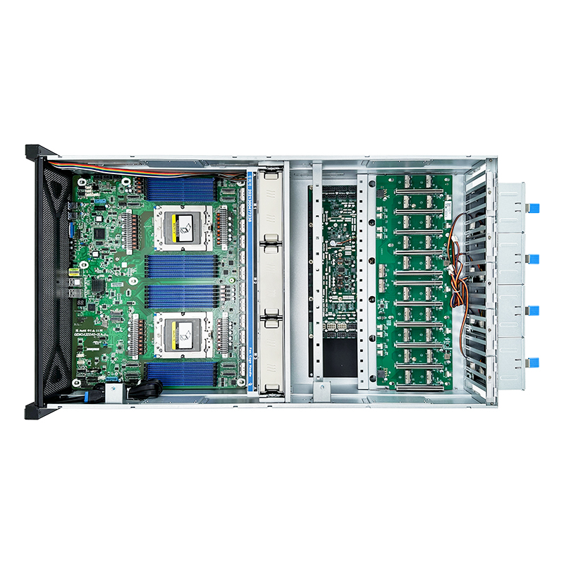 เคสเซิร์ฟเวอร์อลูมิเนียม 4U คุ - 8 Gpu 4U Server Chassis บทวิจารณ์และราคา