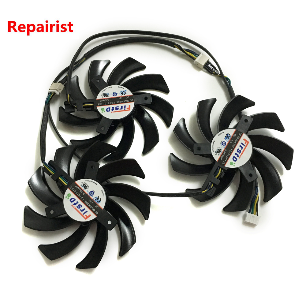 3ชิ้น/เซ็ต FDC10H12S9-C พัดลมก - Rx 6700 Xt 12Gb Graphics Card บทวิจารณ์และราคา