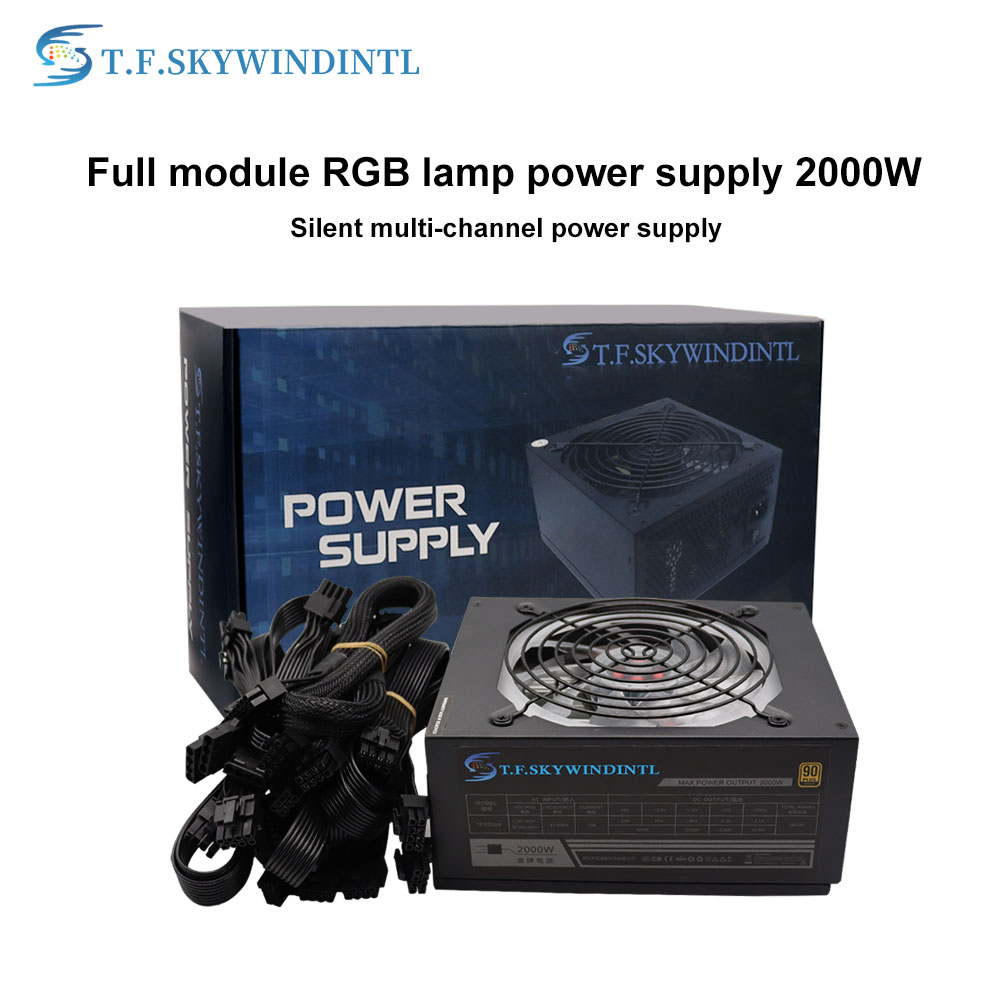 2000W RGB Moduler ATX แหล่งจ่า - 2000W Atx Mining Power Supply บทวิจารณ์และราคา