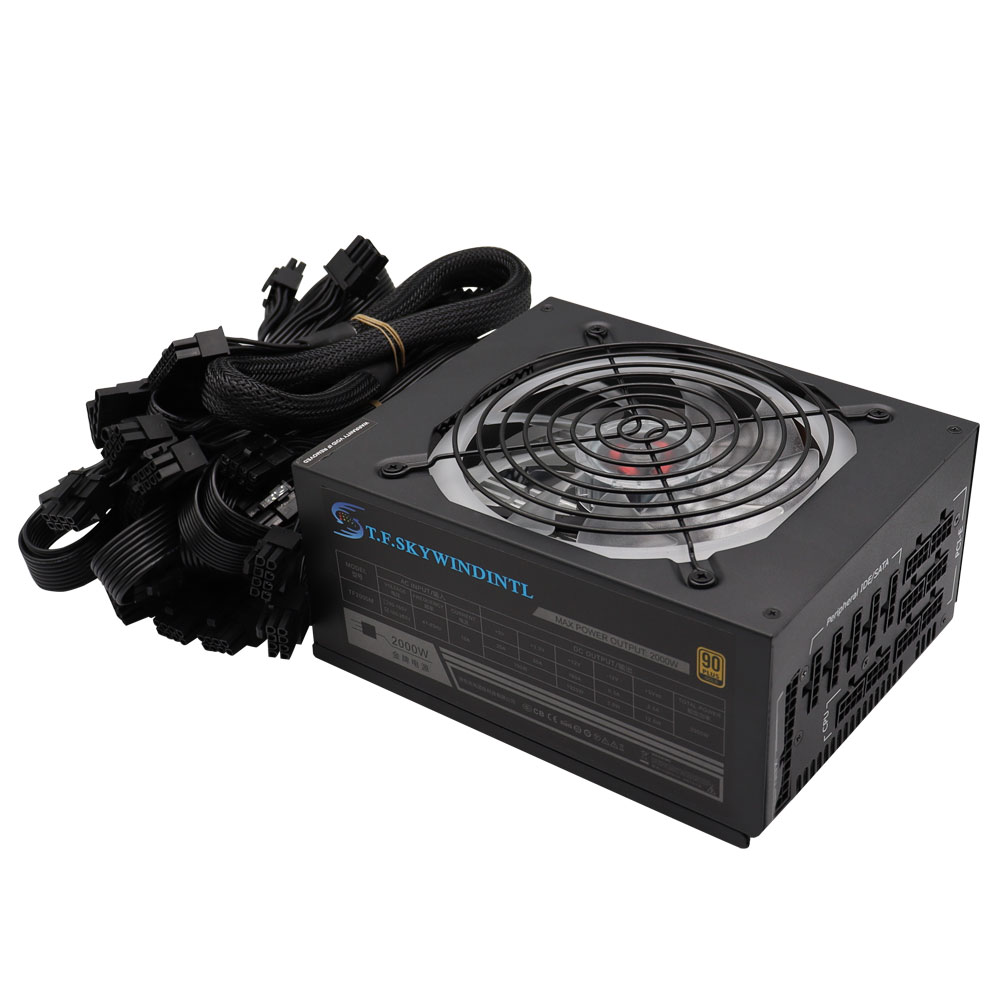 2000W RGB Moduler ATX แหล่งจ่า - 2000W Atx Mining Power Supply บทวิจารณ์และราคา