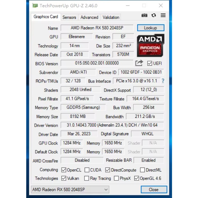 การ์ดจอ Hongyi DIY รุ่น RX 580 - Rx 580 8Gb 2048Sp Gpu บทวิจารณ์และราคา