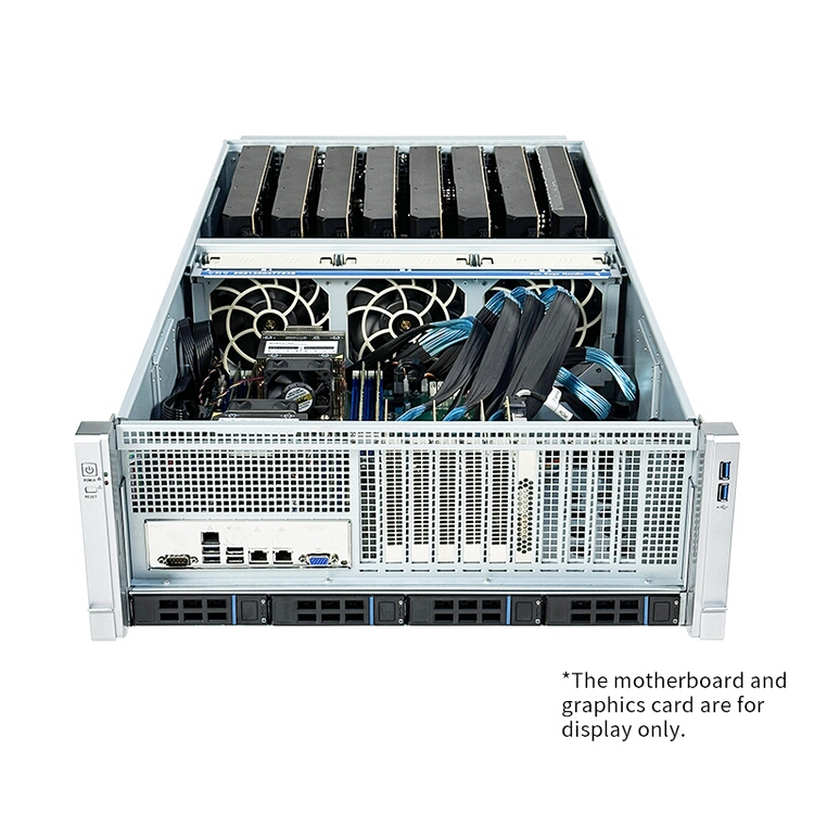 เคสเซิร์ฟเวอร์ยอดนิยม 8GPU 8*4 - 8 Gpu 4U Server Chassis บทวิจารณ์และราคา