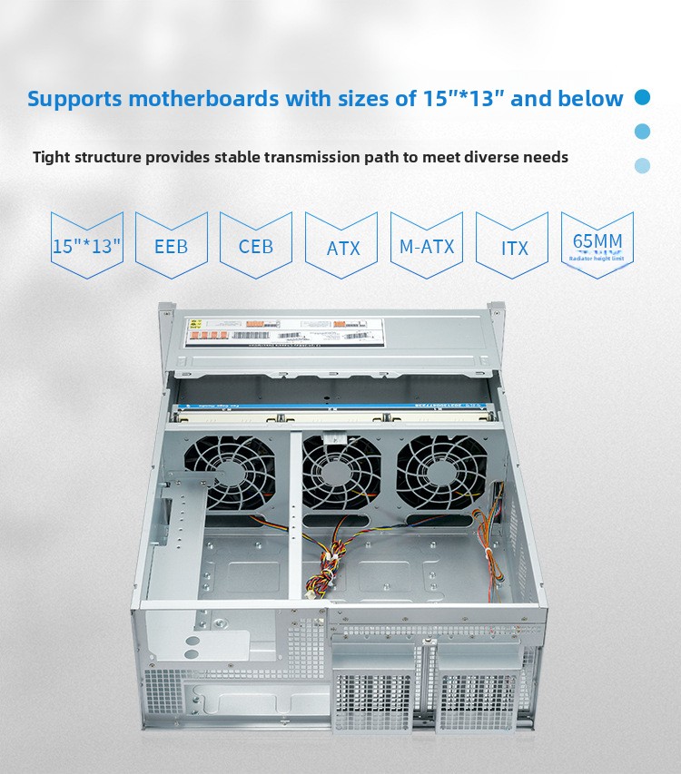 เซิร์ฟเวอร์ GPU สำหรับประมวลผล - 8 Gpu 4U Server Chassis บทวิจารณ์และราคา