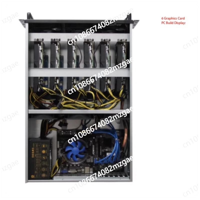 เคสใส่การ์ดจอ 4U รองรับการ์ดจอ - 8 Gpu 4U Server Chassis บทวิจารณ์และราคา