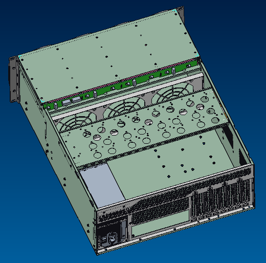 Rack 4U 4bays Hotswap Server c - 8 Gpu 4U Server Chassis บทวิจารณ์และราคา