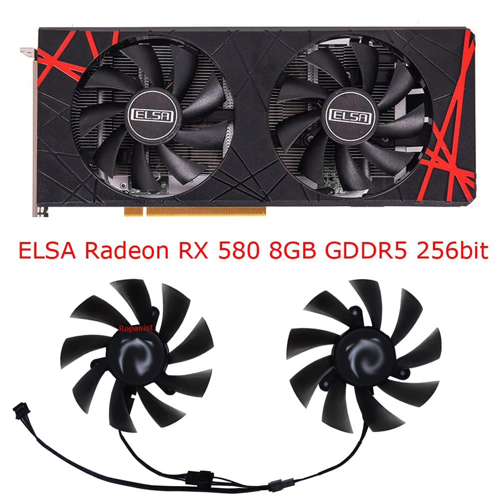 พัดลมวีดีโอการ์ด XY-D09015B ตั - Rx 580 8Gb 2048Sp Gpu บทวิจารณ์และราคา