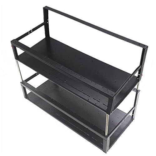 เคสคอมพิวเตอร์แร็คถ่ายโอนกรอบอ - 12 Gpu Open Air Frame Case บทวิจารณ์และราคา