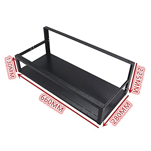 เคสคอมพิวเตอร์แร็คถ่ายโอนกรอบอ - 12 Gpu Open Air Frame Case บทวิจารณ์และราคา