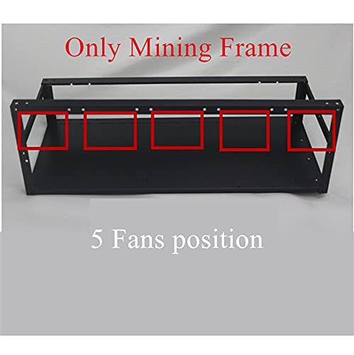 เคสคอมพิวเตอร์แร็คถ่ายโอนกรอบอ - 12 Gpu Open Air Frame Case บทวิจารณ์และราคา